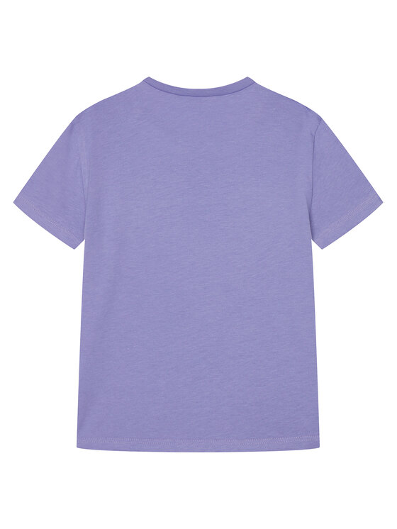 United Colors Of Benetton United Colors Of Benetton T-shirt 3I1XC10MZ Ljubičasta Regular Fit