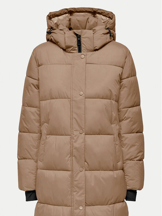 ONLY ONLY Зимно яке 15287913 Кафяв Regular Fit