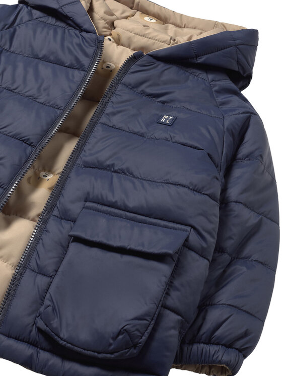 Mayoral Mayoral Зимно яке 2420 Тъмносин Regular Fit