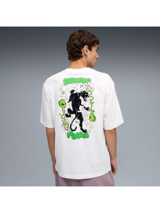 Puma Puma T-Shirt 632413 Biały Regular Fit