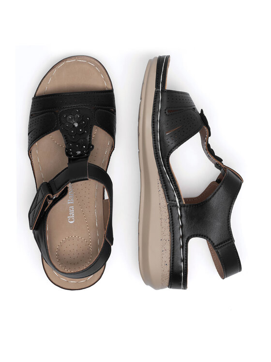 Clara Barson Clara Barson Sandalen WYL0510-20 Schwarz