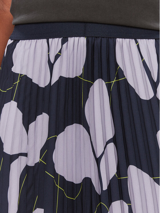 Tamaris Apparel Tamaris Apparel Plisuotas sijonas Capoliveri TAW0531 Tamsiai mėlyna Regular Fit