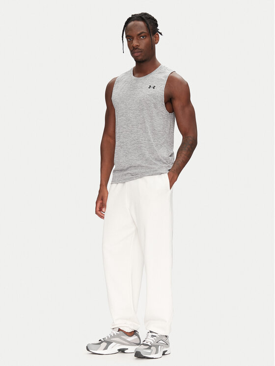 Under Armour Under Armour Tank top marškinėliai Tech 1382795 Pilka Regular Fit