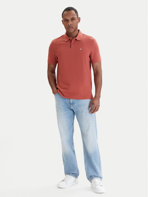 Calvin Klein Jeans Calvin Klein Jeans Polo LV040EM269 Marrone Regular Fit