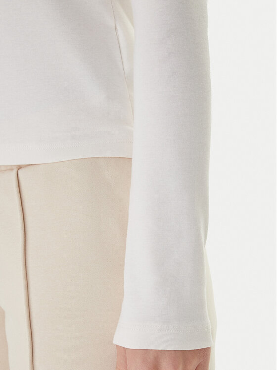 Guess Guess Bluza V6RI00 KD741 Écru Slim Fit