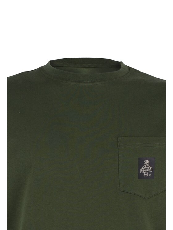 RefrigiWear RefrigiWear T-shirt T22600-E04380 Verde Regular Fit