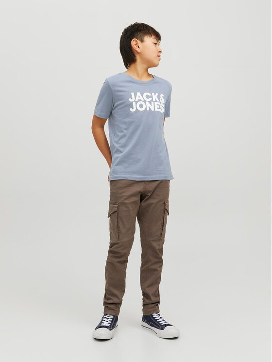 T-shirt Corp Logo 12152730 Blu Regular Fit