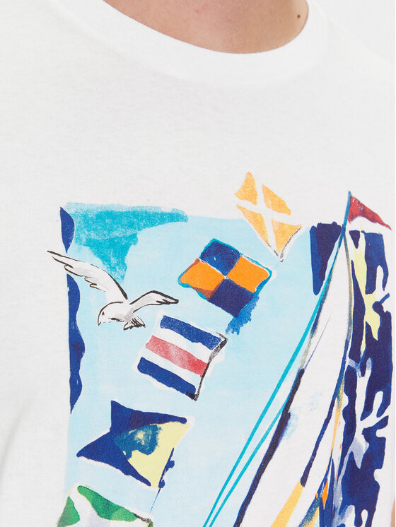 Polo Ralph Lauren Polo Ralph Lauren T-Shirt 710926890001 Bílá Regular Fit