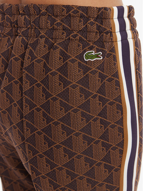 Lacoste Lacoste Spodnji del trenirke XF9313 Rjava Regular Fit