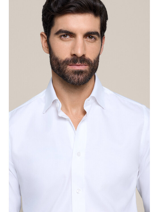 Lancerto Lancerto Koszula Belisaria KO073226000001 Biały Slim Fit