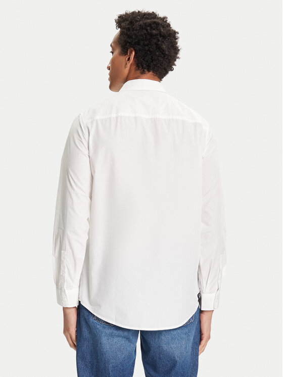 Armani Exchange Armani Exchange Koszula XM000959 AF12994 U0009 Biały Regular Fit