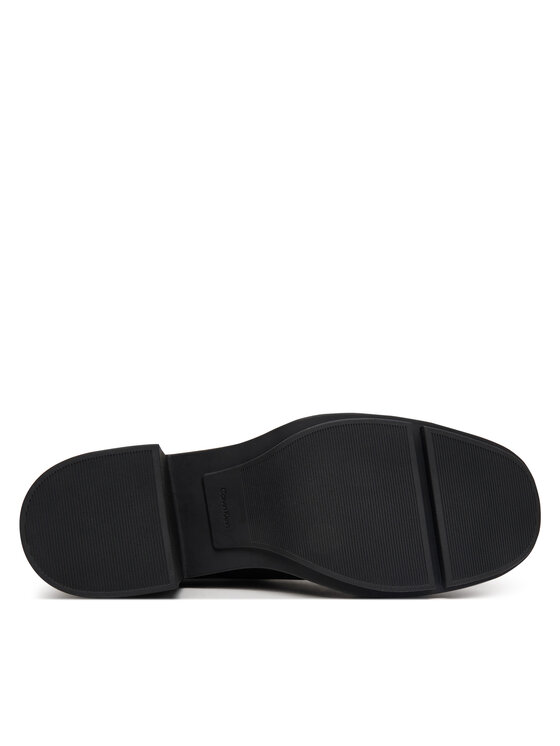Calvin Klein Calvin Klein Botki Block Heel Chelsea Boot Lth HW0HW03694 Czarny