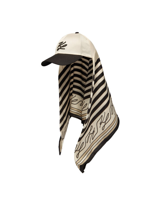 KARL LAGERFELD KARL LAGERFELD Καπέλο Jockey B2W33020 Ανοιχτό μπεζ