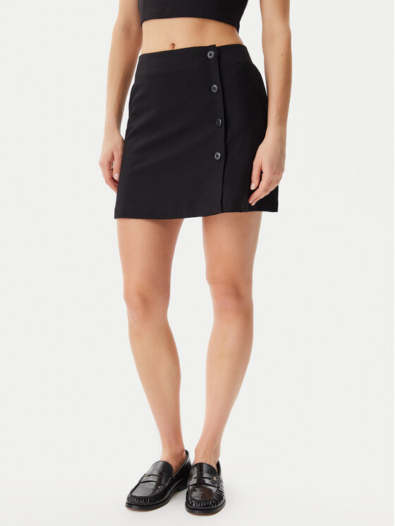 Calvin Klein Jeans Calvin Klein Jeans Miniszoknya J20J225328 Fekete Regular Fit