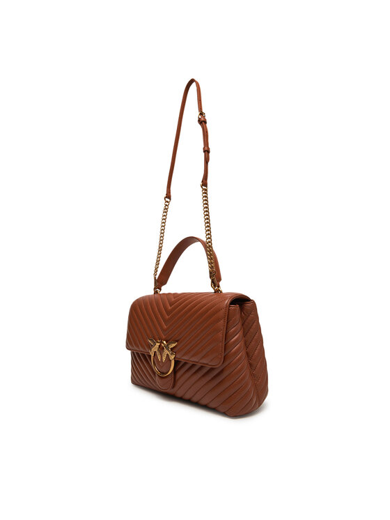 PINKO PINKO Torbica Love Lady Puff Big Cl 100042 A0GK L84Q Smeđa