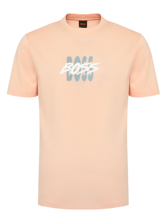 BOSS BOSS T-shirt Bass 50561850 Rosa Regular Fit