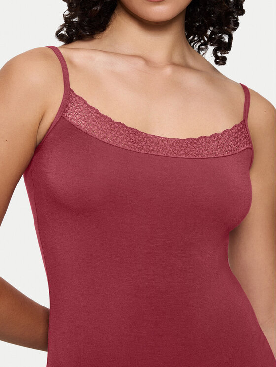 Triumph Triumph Top Feel Of Modal 10221654 Różowy Slim Fit