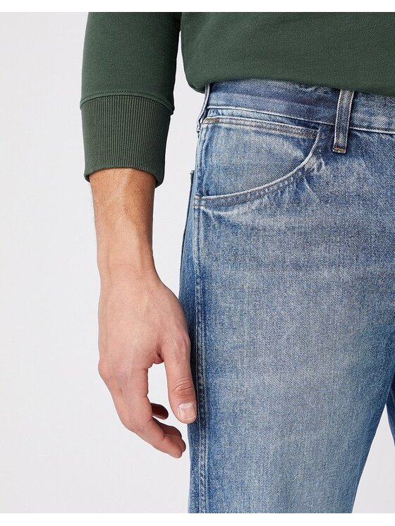 Wrangler Wrangler Jeans GREENSBORO Blu Straight Fit