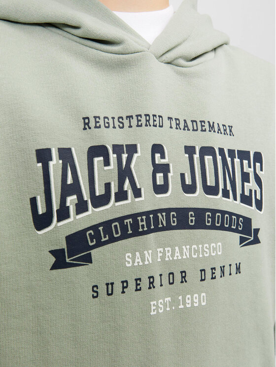 Jack&Jones Junior Jack&Jones Junior Μπλούζα Logo 12257309 Γκρι Standard Fit