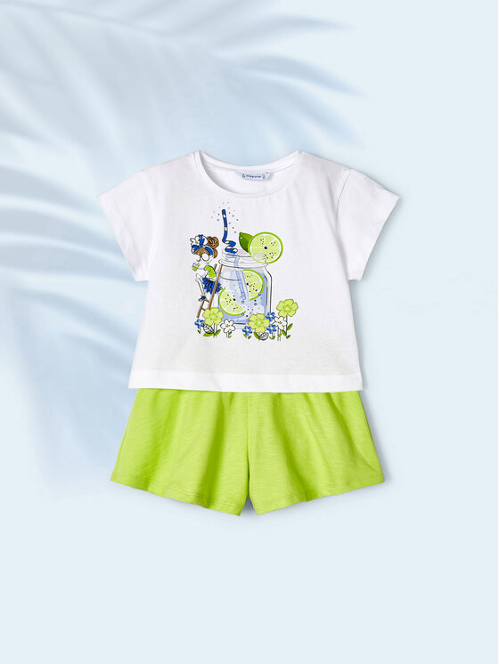 Completo T-shirt e pantaloncini 3213 Multicolore