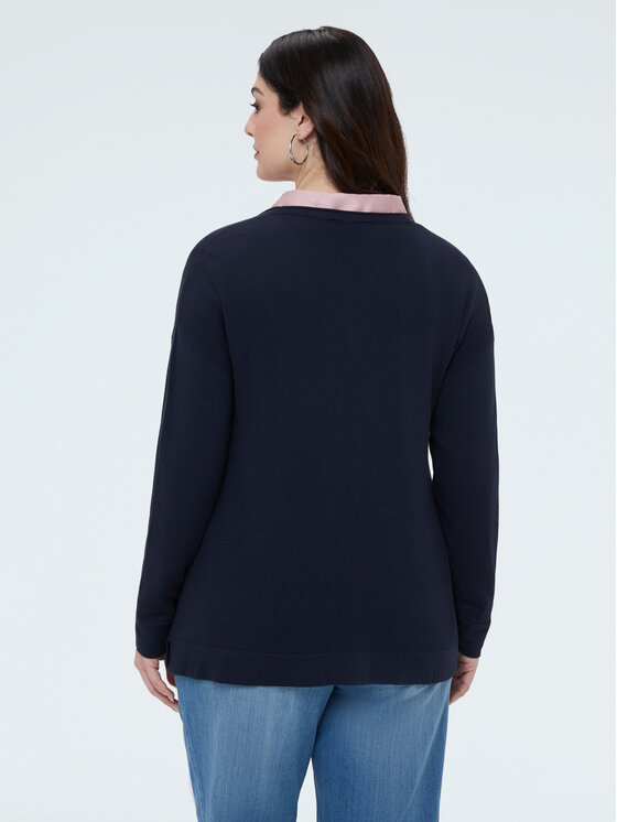 Fiorella Rubino Fiorella Rubino Cardigan M084L008356N034 Blu Regular Fit