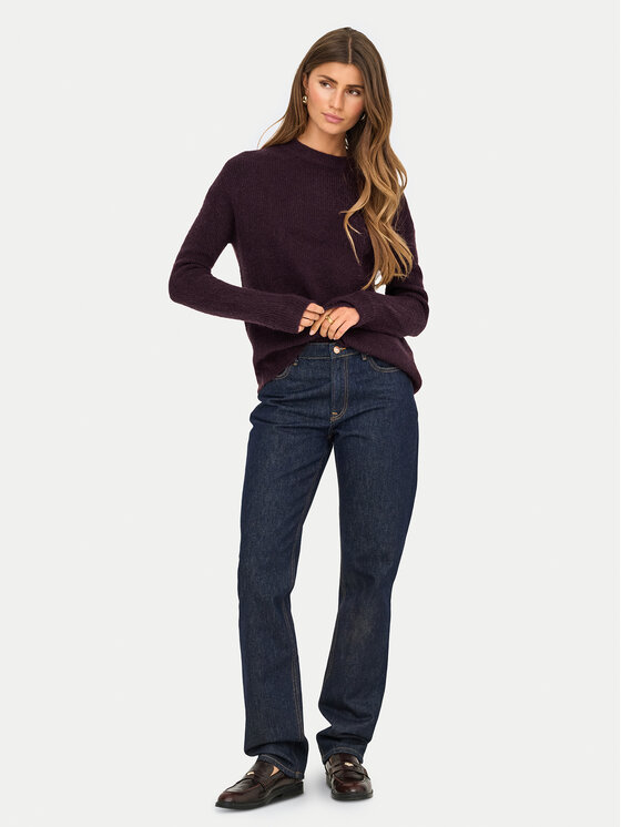 ONLY ONLY Svetr Camilla 15277080 Fialová Regular Fit