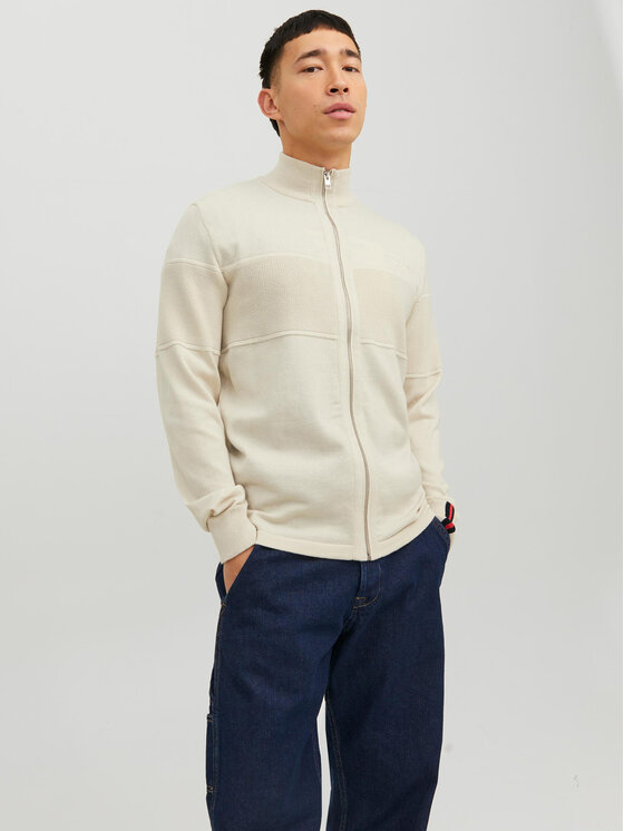 Jack & Jones Jack & Jones Кардиган Joshua 12228430 Бежов Regular Fit
