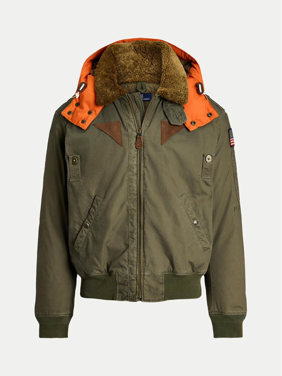 Polo RalphLauren｜JACKETS (710945493001) Polo Ralph Lauren Bomberjacke 710945493001 Grün Regular Fit