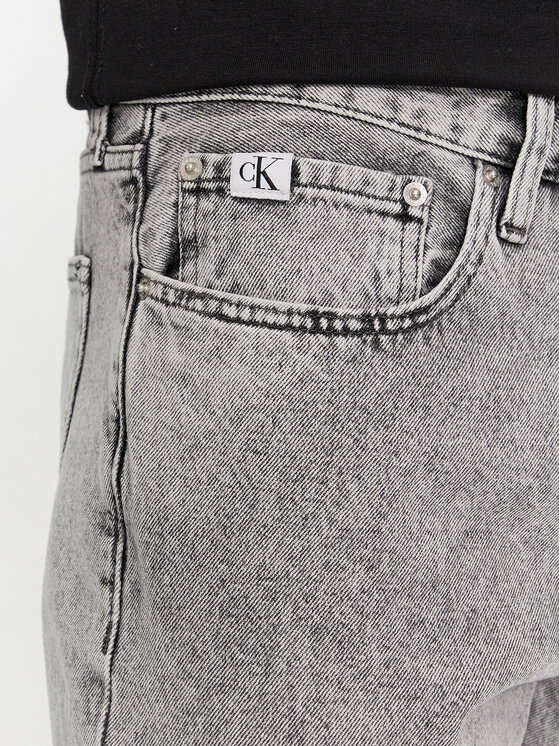 Calvin Klein Jeans Calvin Klein Jeans Jeans hlače Authentic Straight J30J324563 Siva Straight Fit
