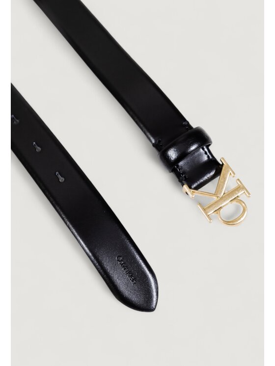 Calvin Klein Calvin Klein Cintura da donna CK BUCKLE 30MM FIXED BELT Nero