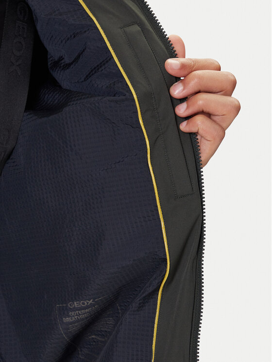 Geox Geox Bomber stila jaka Spherica M5628R T3271 F3251 Pelēks Regular Fit