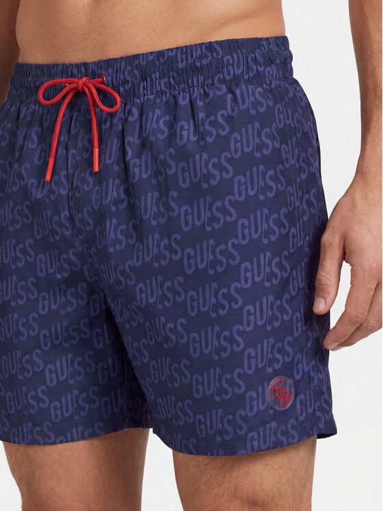 Guess Guess Pantaloni scurți pentru înot F6GT12 WG2A2 Albastru Regular Fit