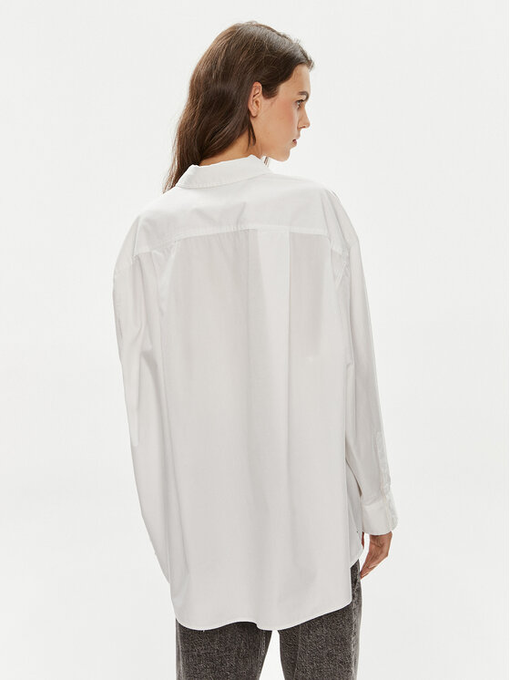 Tommy Jeans Tommy Jeans Košile Essential DW0DW18659 Bílá Oversize