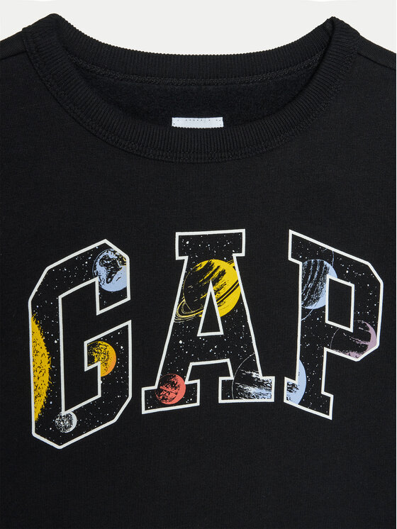 Gap Gap Felpa 531000-05 Nero Regular Fit