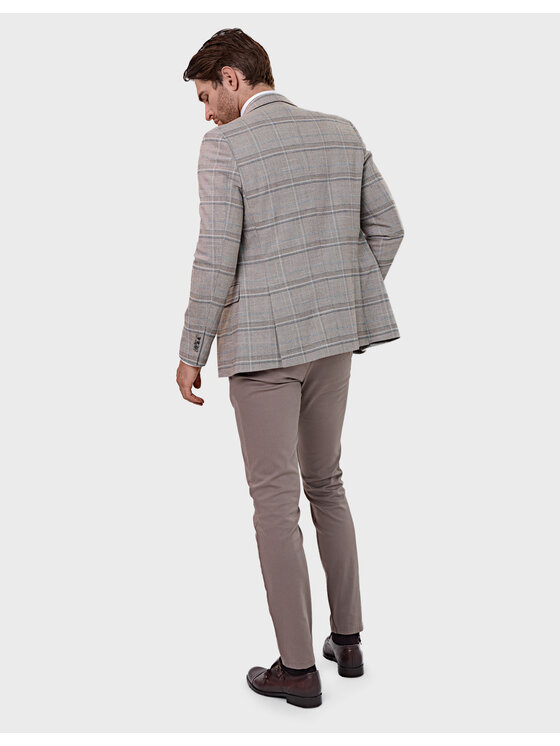 Evenemen Evenemen Marynarka Harmony 05 Beżowy Slim Fit