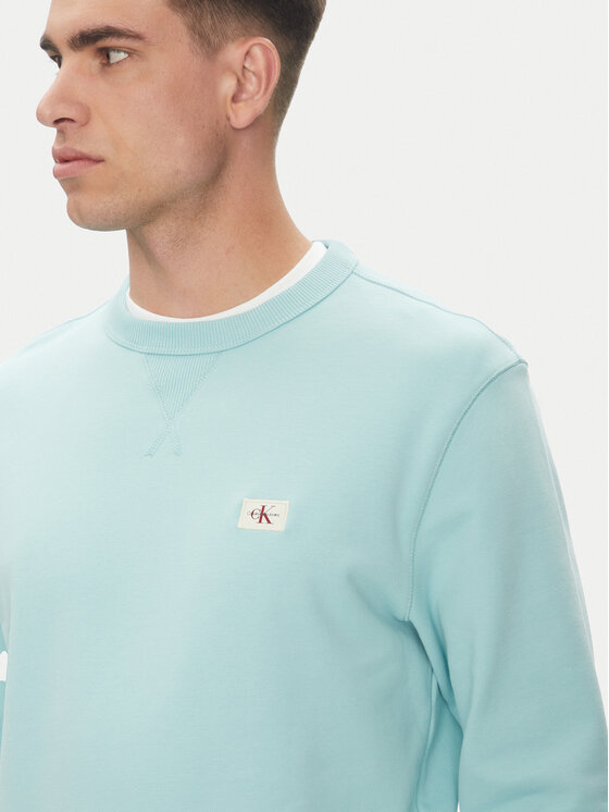 Calvin Klein Jeans Calvin Klein Jeans Світшот J30J327115 Блакитний Regular Fit