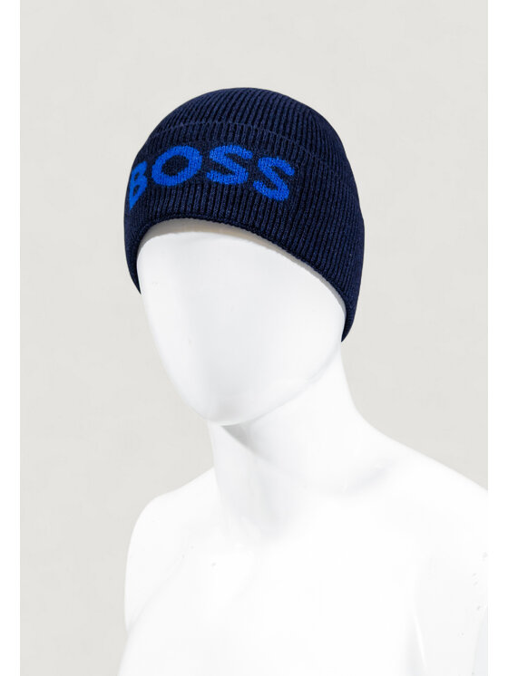 BOSS BOSS Czapka Elios_Hat 10274291 01 Niebieski