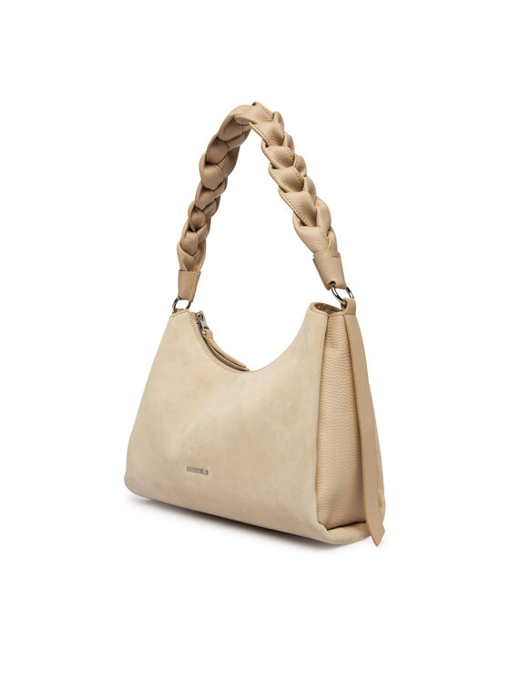 Coccinelle Coccinelle Дамска чанта P6P Boheme Suede Bimaterial E1 P6P 13 03 01 Бежов