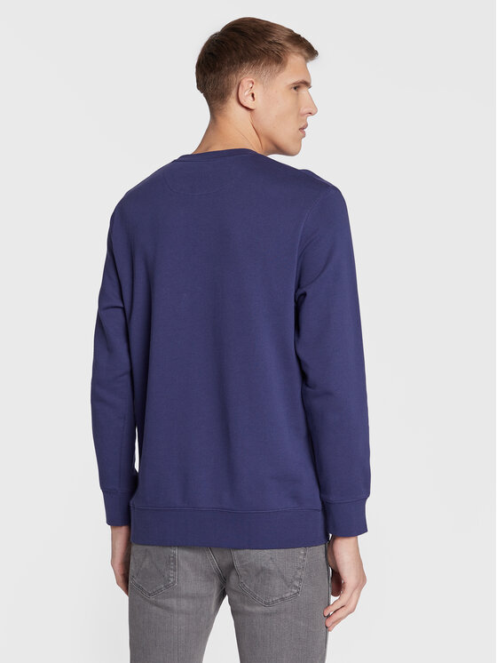 UBブルゾン ホワイト/ブルー Wrangler Bluza Frame Logo W662HAB51 112321426 Fioletowy