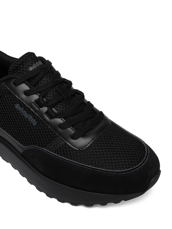Calvin Klein Calvin Klein Sportcipők City Runner Laceup Ny-Rec Su HM0HM02215 Fekete