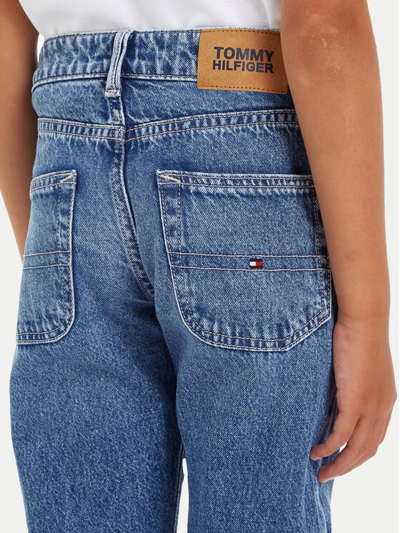 Tommy Hilfiger Tommy Hilfiger Traperice Modern KB0KB08906 Plava Straight Fit