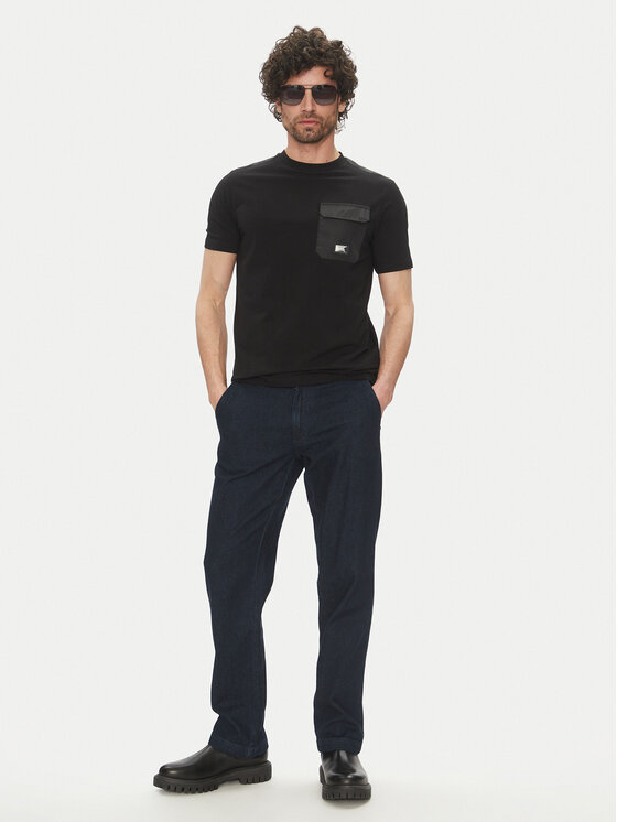 KARL LAGERFELD KARL LAGERFELD Majica 755037 552221 Črna Regular Fit
