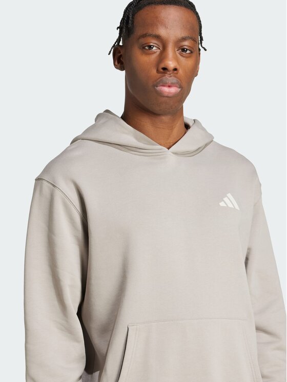 adidas adidas Bluza techniczna MERCEDES - AMG PETRONAS FORMULA ONE TEAM Beżowy Loose Fit