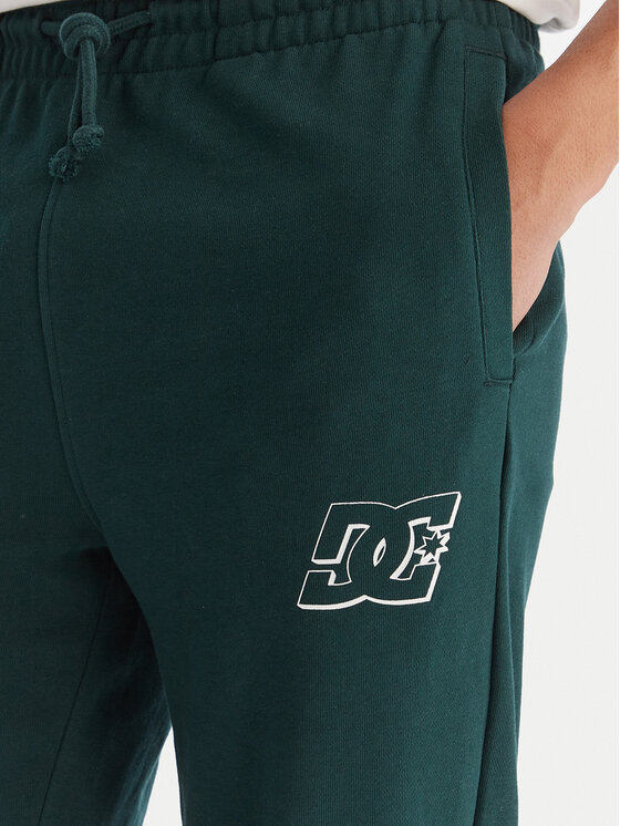DC Shoes DC Shoes Долнище анцуг ADYFB03072 GTP0 Зелен Regular Fit