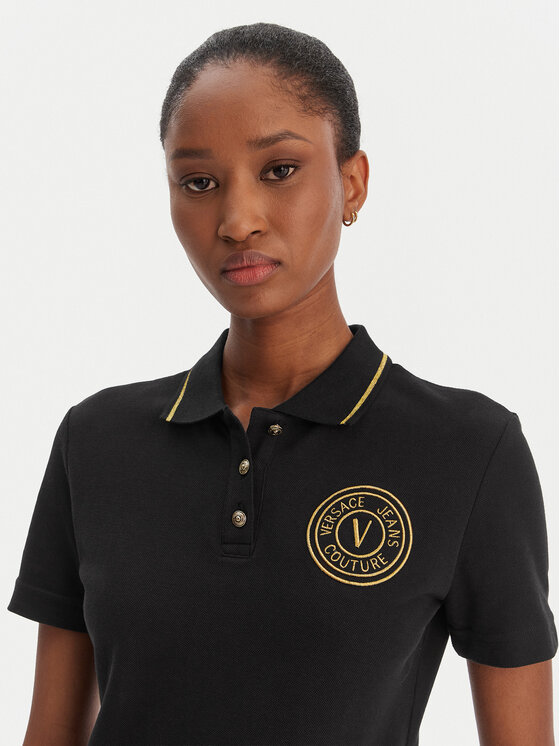 Versace Jeans Couture Versace Jeans Couture Polokošile 80HAGT02 CJ01T Bílá Regular Fit
