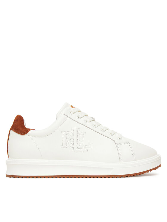 LAUREN RALPH LAUREN LAUREN RALPH LAUREN Sneakersy Ainsley Sk Ltl 802979188001 Bílá