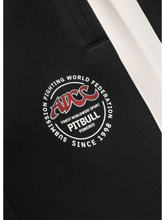 PITBULL PITBULL Spodnie dresowe ADCC SAN DIEGO Czarny Regular Fit