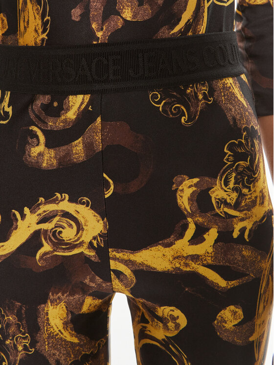 Versace Jeans Couture Versace Jeans Couture Legíny 76HAC101 Černá Skinny Fit