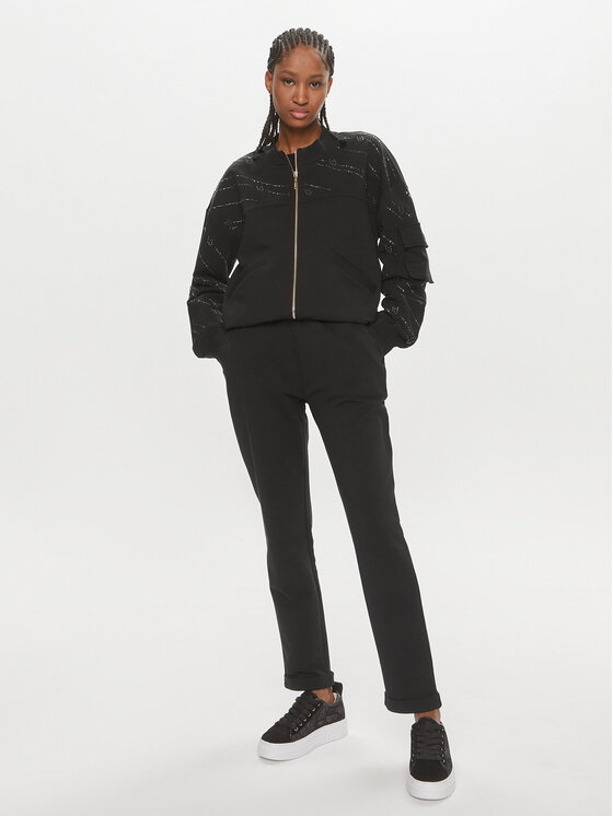 Liu Jo Sport Liu Jo Sport Donji dio trenerke TA4172 FS090 Crna Regular Fit