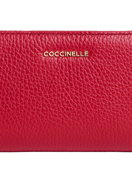 Coccinelle Coccinelle Portafoglio Metallic Large Rosso